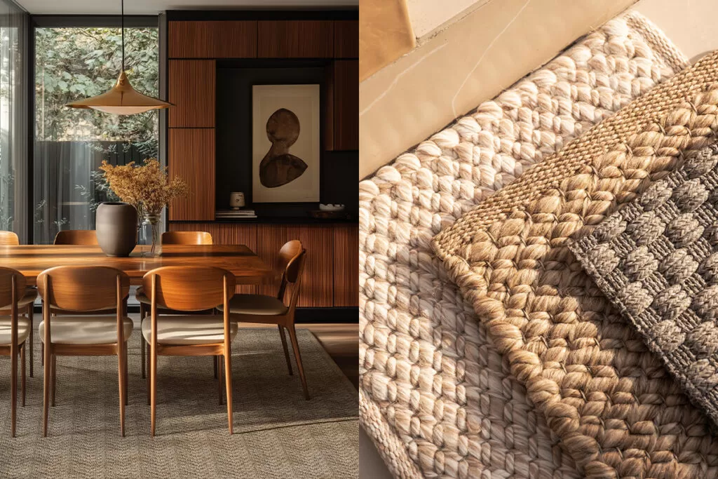 Anti-bacterial Natural Rug and Carpet with Less Dusty, Water Resistance, and Easy Cleaning