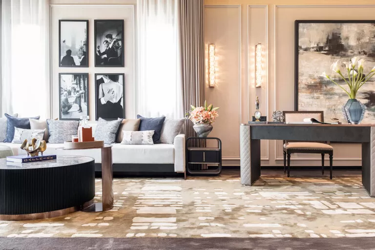 พาชมบ้านหรู & พรม Hand-tufted โครงการ CINQ ROYAL The Eighteen Bangna KM7 จาก Asset Five